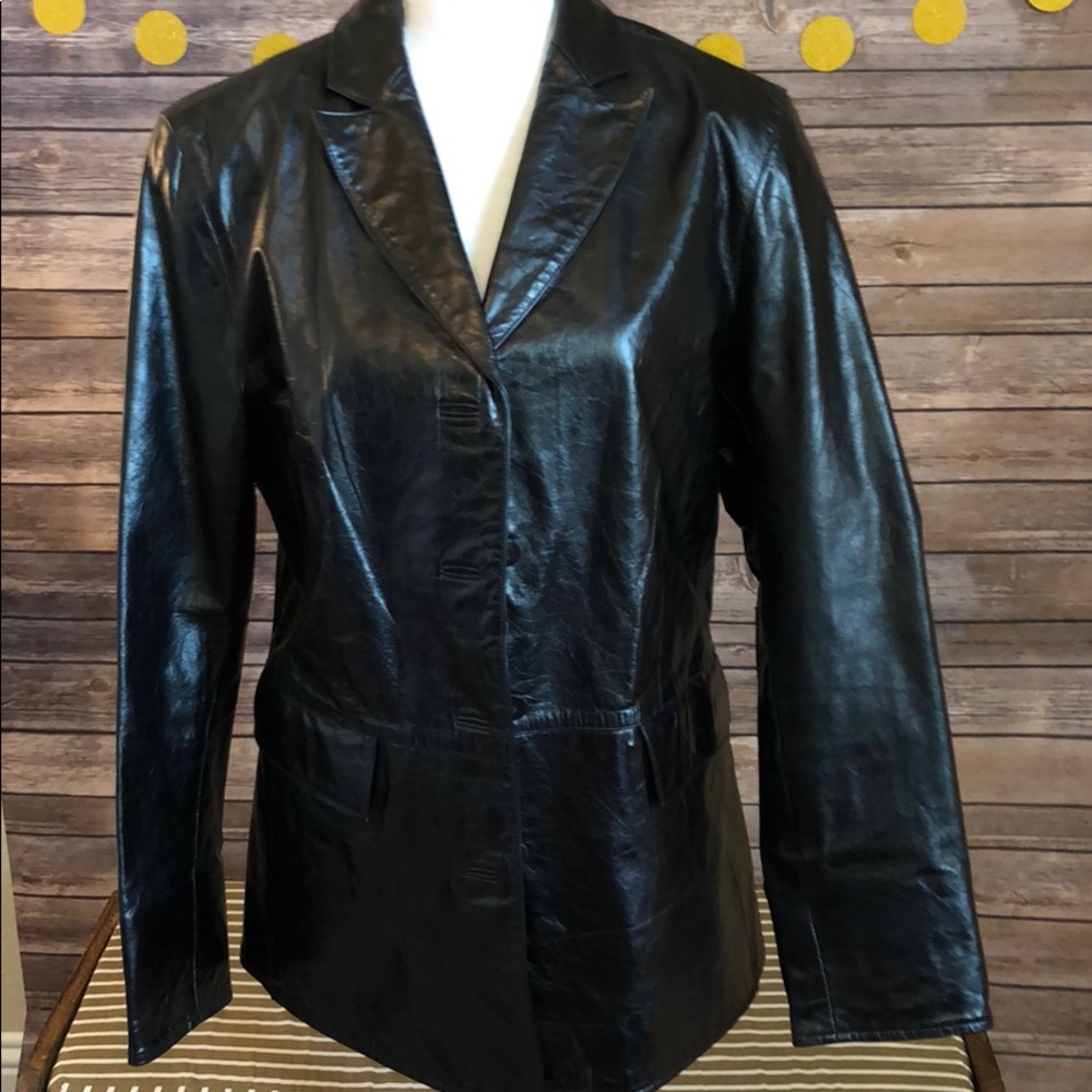 Vintage GAP leather jacket size M